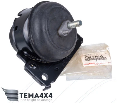 Aislador de montaje de motor genuino OEM para Toyota Land Cruiser Prado 12361-30143 Foto 1 de 4