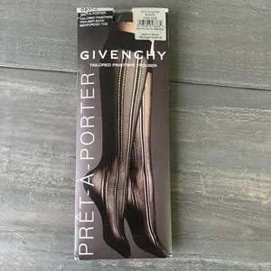 Givenchy Pret-A-Porter Tailored Pinstripe Trouser Sock Reinforced Toe One Size - Picture 1 of 2