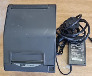 Star TSP700 Thermal Receipt Printer & power cables - Picture 1 of 4