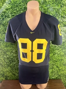 2006-08 NCAA Michigan Wolverines #88 Andre Criswell Blue Nike Jersey Size 44 - Picture 1 of 5
