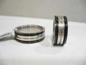 ANELLO ACCIAIO 316L LUCIDO BICOLORE FEDE - FEDINA UOMO / DONNA - Imagen 1 de 1
