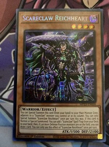 (MP23) Yugioh Scareclaw Reichheart MP23-EN068 Prismatic Rare 2023 Tins - Picture 1 of 1