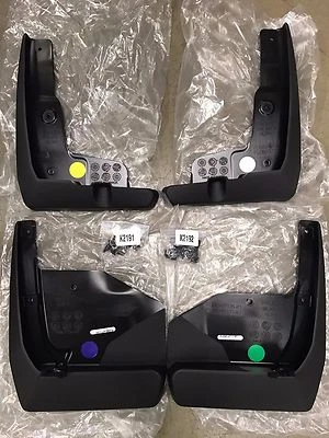 2012 - 2017 Toyota PRIUS V Mudguards Mud Flaps Genuine OEM 4PC Set w/o Spoiler - Image 1 of 4