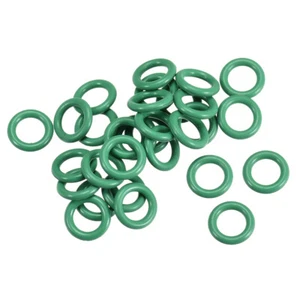 30Pz. 8mm x 1.5mm gommino O-Ring anello di tenuta resistente al calore verde - Bild 1 von 5