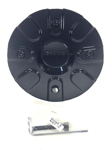 Devino Wheels Gloss Black Wheel Center Cap EMR0823-CAR-CAP / LG0807-17 / 16" 18" - Picture 1 of 6