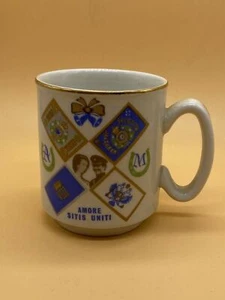 Retro Wilson's By Paignton Commemorative China Mug Princess Anne & Mark Phillips - Picture 1 of 7