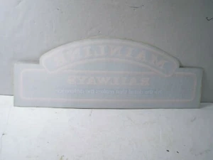 MAINLINE RAILWAYS DEALERS OFFICIAL STOCKIST WINDOW STICKER SIGN 18" X 61/2 (B91) - Picture 1 of 3