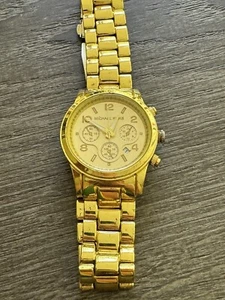Reloj Michael Kors Acero Inoxidable MK-1038 Tono Dorado. Necesita batería - Imagen 1 de 10