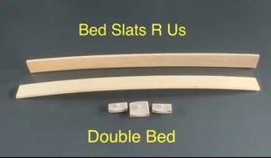 Bed Slat Wooden Double Bed Curved Sprung Top Quality - Picture 1 of 7