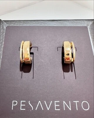 Orecchini Pesavento in argento dorato collezione Forever Chic WPLVO2158 - Immagine 1 di 2