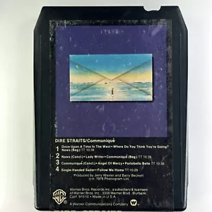 Dire Straits - Communique - 8-Track Tape - Ships Fast and For Free! - Imagen 1 de 4