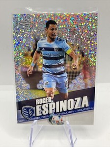 2022 Topps Chrome MLS Speckle Refractor Roger Espinoza #57