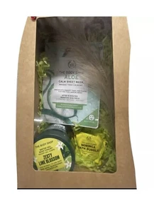Mothers Day Body Shop Aloe Calm Sheet Mask Lime Blossom Moringa Bath Bubble - Picture 1 of 10
