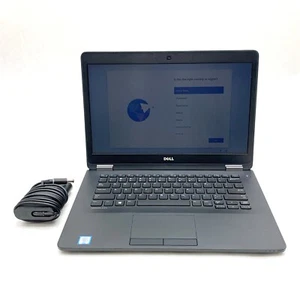 Dell Latitude E7470 14" Intel Core i5-6300U 2.40 GHz 8GB 256GB NVMe Windows 11 - Picture 1 of 9