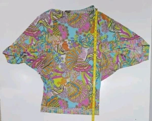 Tina Turk Cruise Spa Collection Floral Casablanca Swim Tunika Top Size Medium - Bild 1 von 6