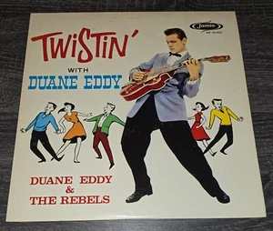 DUANE EDDY & THE REBELS TWISTIN' With DUANE EDDY 1962 ORIGINAL LP JLP-70-3022 - Picture 1 of 2