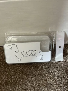 New iphone 14 dachshund sausage dog case - Afbeelding 1 van 1