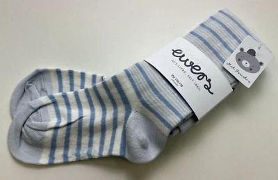 EWERS KINDER Strumpfhose Größe 110-116 blau gestreift PO Motiv - Bild 1 von 3
