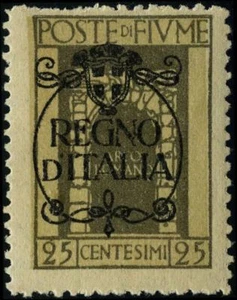 Italy 1924 stamps Fiume MH Sas 206 CV < $5.00 181110246 - Picture 1 of 1