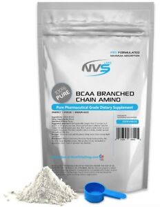 2.2 lb BRANCHED CHAIN AMINO ACIDS - BCAA FREE FORM - 1000g PURE KOSHER POWDER 