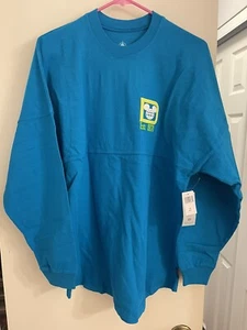 Disney Parks Walt Disney World 2020 Neon Blue Spirit Jersey S - Picture 1 of 5