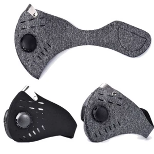Outdoor Anti-haze Dust Mask Active Carbon Filter Reusable Washable Face Mask US - Picture 1 of 34