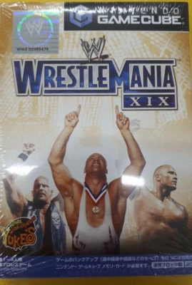 Nintendo GameCube Wrestlemania XIX WWE GC Factory Shield - Image 1 of 4