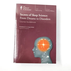 Secrets of Sleep Science: From Dreams to Disorders Great Courses CDs & Guidebook - Picture 1 of 5