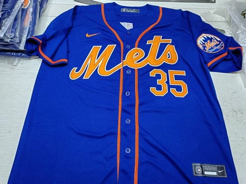 NY Mets, #35 Justin Verlander- Home Blue-XL, LFGM !  Ships from Tx, fast Cover