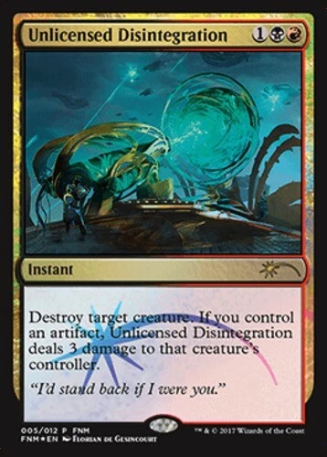 FNM Promos - Unlicensed Disintegration - Foil - Image 1 of 1