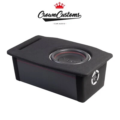 TESLA MODEL 3 900W VIBE BLACKAIR 10" BASS ENCLOSURE SLICKV12.M3-V5 - Image 1 of 4