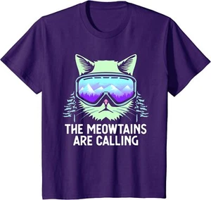 Cool Snowboard Ski Lover Mountain Skier Sport Gift Youth Unisex T-shirt - Picture 1 of 6