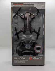 NIB New Voyage Aeronautics VA-1000 HD Streaming Drone with Wide-Angle Lens Black - Picture 1 of 5