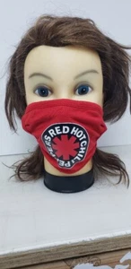 RED HOT CHILI PEPPERS CUSTOM 100% COTTON FACE MASK - Picture 1 of 3