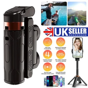 3 in 1 Mini Selfie Stick Extendable Phone Grip  Vlog Livestreaming Photography - Picture 1 of 17