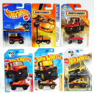 Hot Wheels & Matchbox (6) "Mercedes - Benz Unimog" - 6 Stück - Bild 1 von 14