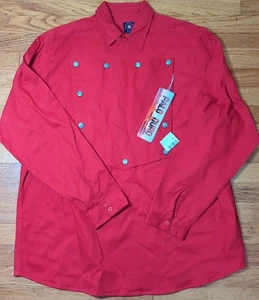 Neu PANHANDLE SLIM PALO DURO HERREN WESTERN ROT LATZHEMD GRÖSSE LARGE USA Neu mit Etikett - Bild 1 von 9