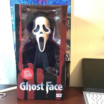 Figura cara fantasma MEZCO Toys Scream 15 pulgadas MDS mega escala Foto 1 de 4