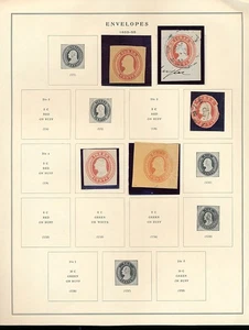 drbobstamps USA wertvoll typisch gemischte Erhaltung geschnitten quadratisch Lot auf Albumseiten - Bild 1 von 1