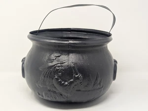Vintage 1989 Kunststoff Blasform Hexen Braukessel Eimer Süßigkeiten Eimer - Bild 1 von 5
