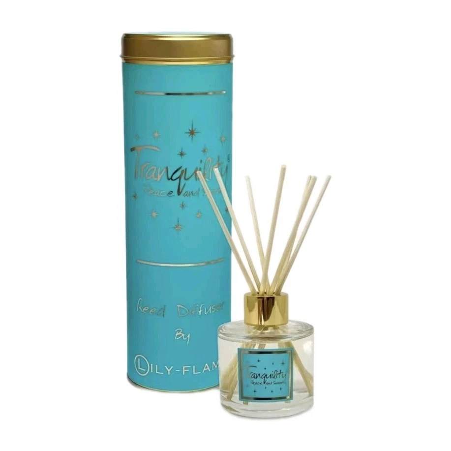 Lily Flame Tranquility Diffuser. 100ml Scented Diffuser. BACK IN STOCK - Image 1 of 1