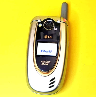 🔥RECREATIONAL USE ONLY🔥LG6200 CDMA FLIP FLOP COLLECTION CELL PHONE SILVER 16MB - Image 1 of 4