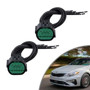 2Pack Main Headlight Pigtail Plug 14Pin Fit for Kia Optima Forte Sorento Spor... - Picture 1 of 6