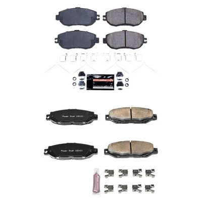 For Lexus LS400 93-94 Brake Pad Set Z23 Evolution Sport Performance Carbon-Fiber Foto 1 de 4
