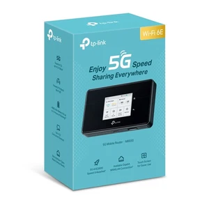 TP-Link M8550 5G Mobile Wi-Fi, 2880 Mbps at 6 GHz or 2880 Mbps at 5 GHz 688 Mbps - Picture 1 of 1