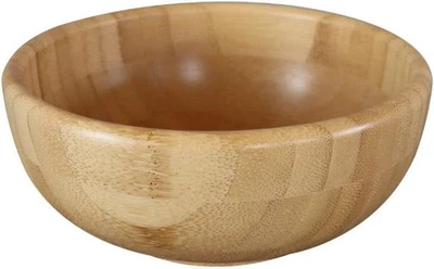 Pandoo Bambus Schüssel Obstschale/Korb Schüssel Salatschüssel Geschirr Ø20cm - Bild 1 von 4