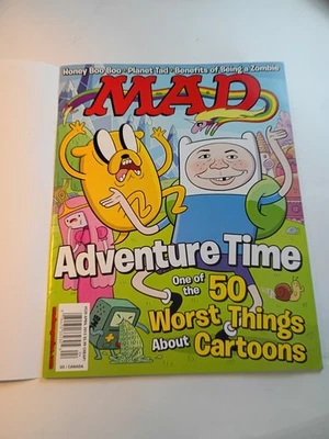 Mad Magazine #520 April 2013 Adventure Time Magazine Humor Comic Satire New - Image 1 of 4