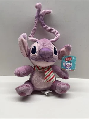 迪士尼 Stitch 毛绒玩具 - 圣诞版带围巾 - 全新带标签 — 第 1/4 张图片