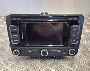 2011 Skoda Octavia MP3 CD Radio Player Head Unit 3t0035191a BOSCH - Picture 1 of 9