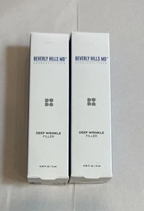 Lot of 2 Beverly Hills MD Cosmeceu Deep Wrinkle Filler 0.16 Fl Oz 5ML New Sealed - Picture 1 of 7